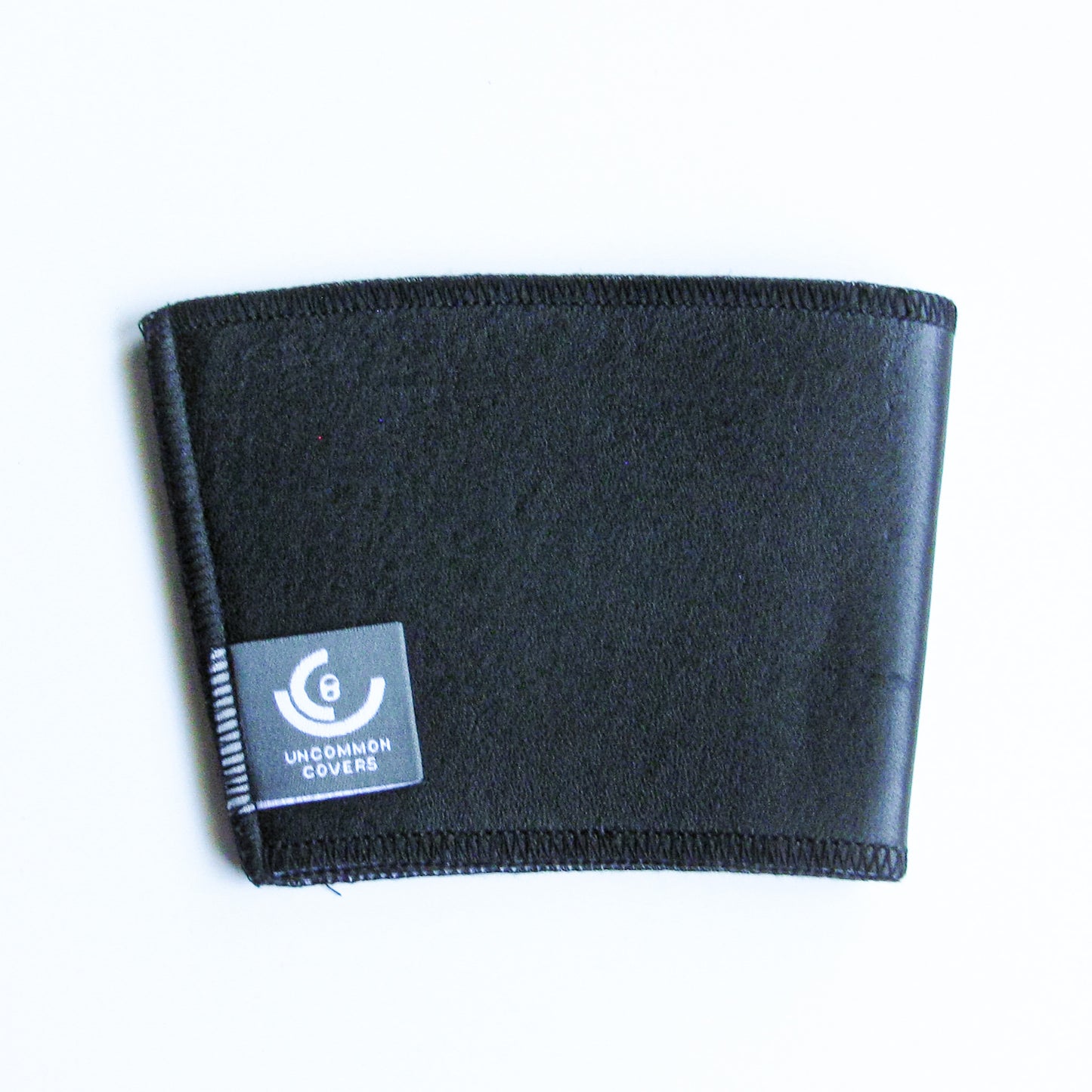Black Leather Cup Sleeve