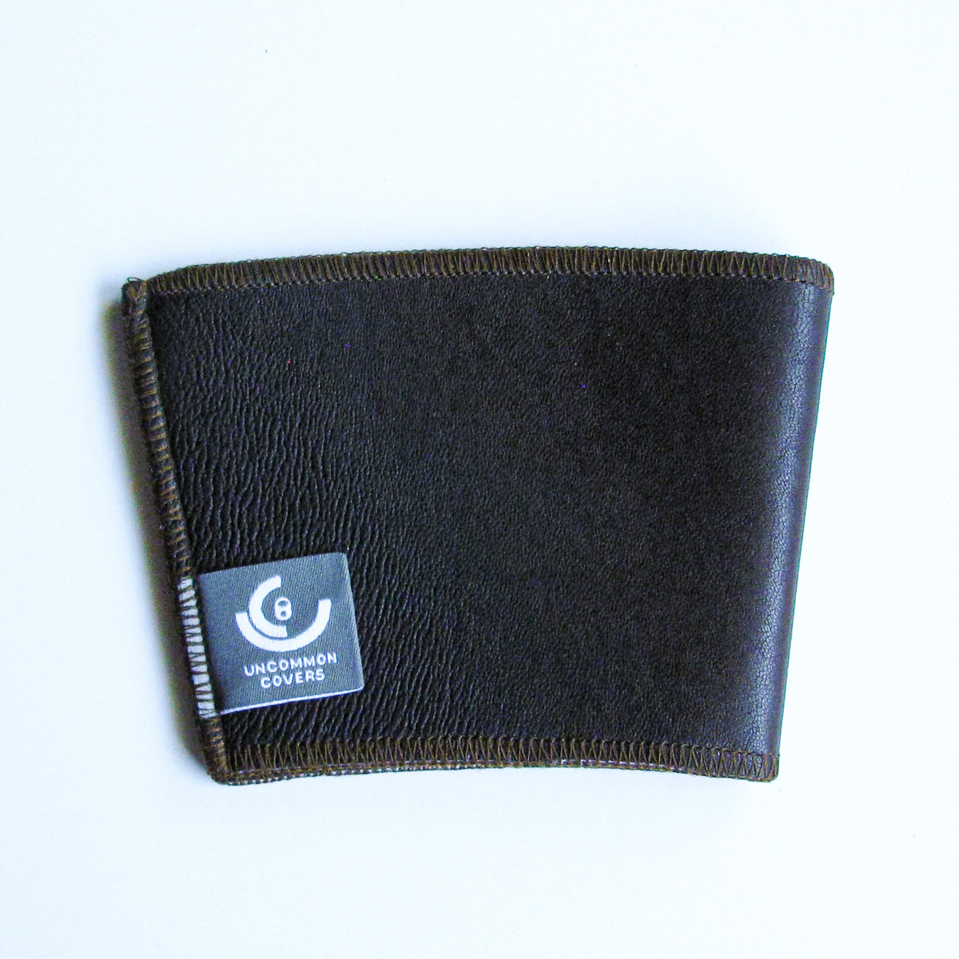 Brown Leather Cup Sleeve