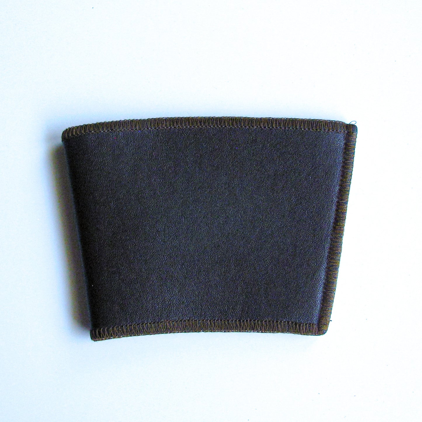 Brown Leather Cup Sleeve