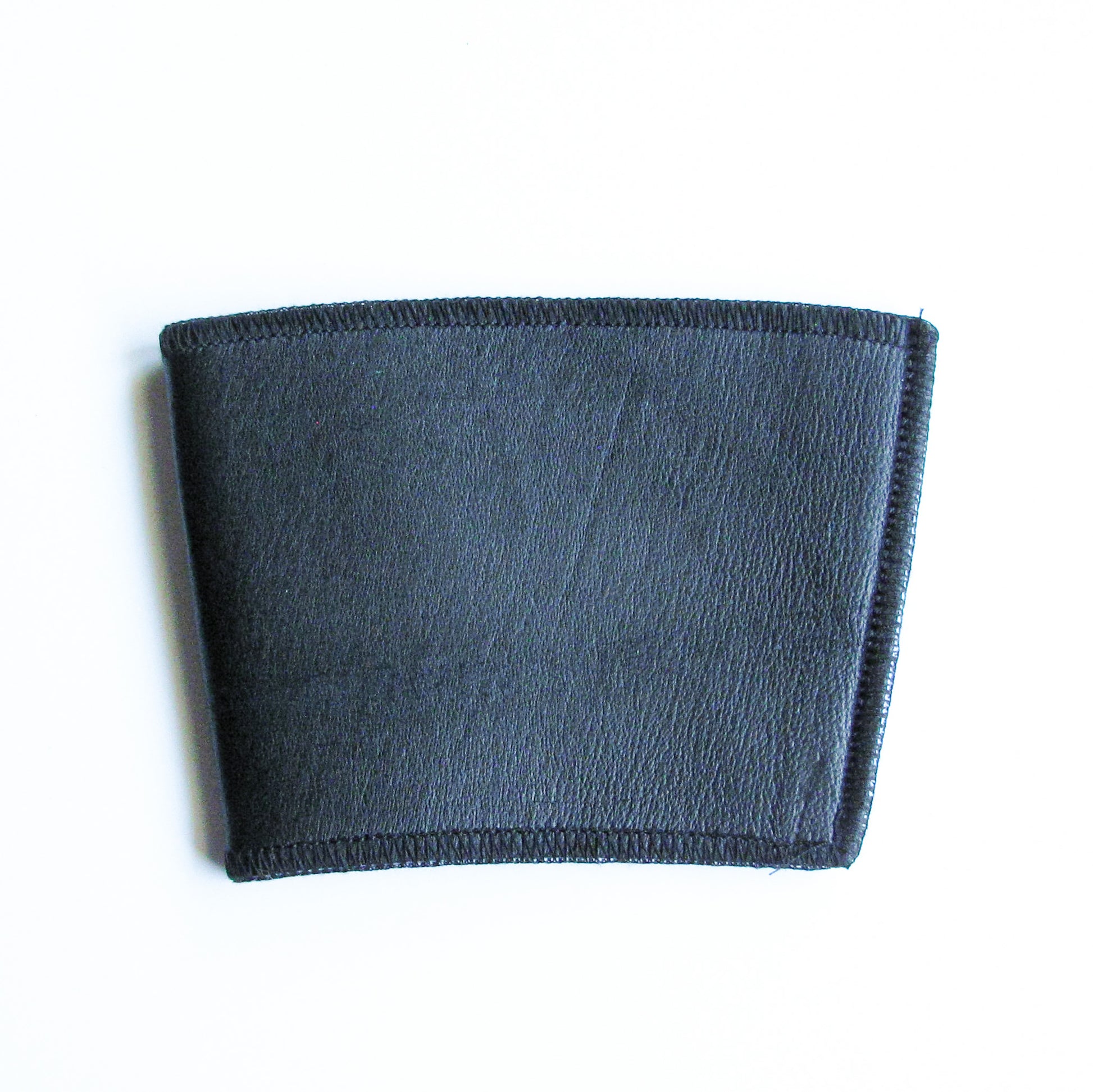Black Leather Cup Sleeve