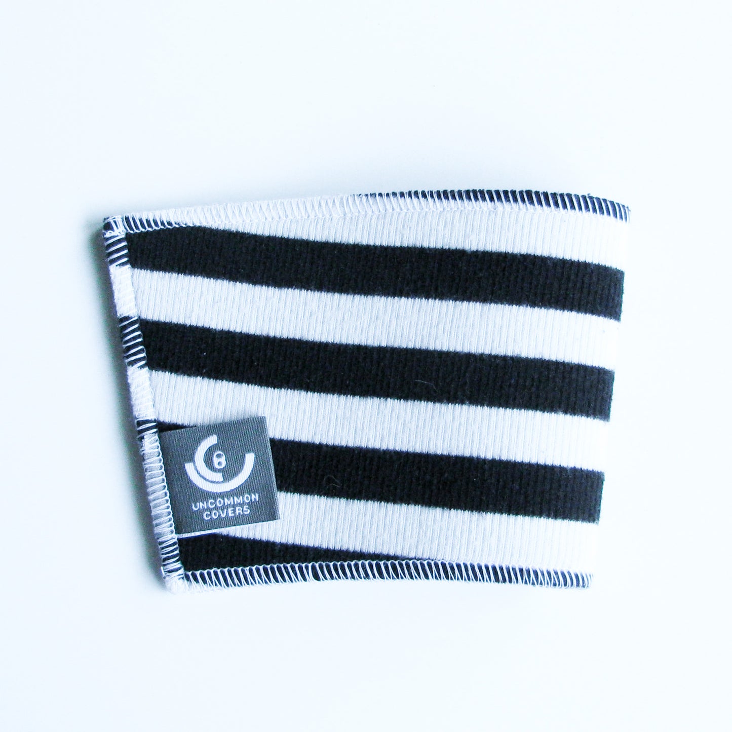 Striped cup sleeve